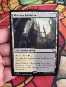 Shadowy Backstreet Murders at Karlov Manor MTG MODERATE PLAY! - Image 1