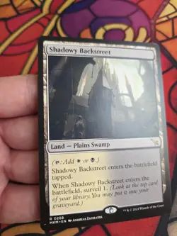 Shadowy Backstreet Murders at Karlov Manor MTG MODERATE PLAY! - Image 3
