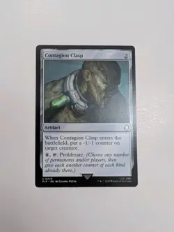 MTG - Contagion Clasp - Fallout (PIP) NM/M Condition - Image 1