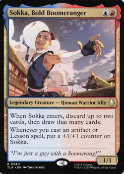 Sokka, Bold Boomeranger, 240, TLA, Regular - Image 1