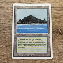 MTG Revised Tropical Island Dual Land Ungraded Magic The Gathering - Image 1