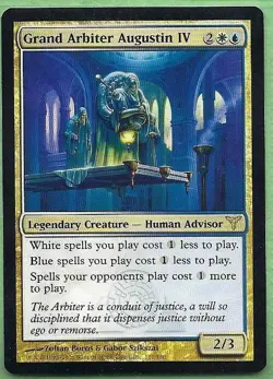 MTG Magic the Gathering Grand Arbiter Augustin IV Dissension - Image 1