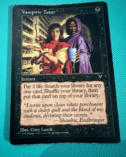 Vampiric Tutor - Visions - MTG - Magic the Gathering - Image 1
