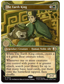 The Earth King - Showcase Avatar MTG - Image 1