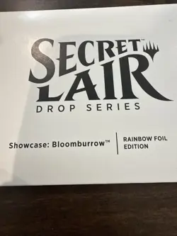 Magic the Gathering Secret Lair Showcase Bloomburrow Rainbow Foil New Sealed MTG - Image 2