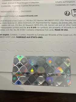Magic the Gathering Secret Lair Showcase Bloomburrow Rainbow Foil New Sealed MTG - Image 4