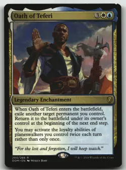 Oath of Teferi R Dominaria 200 LP - Image 1