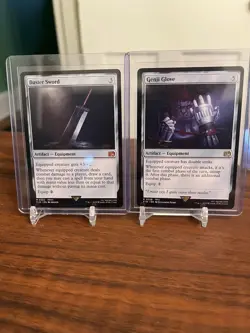 Buster Sword (M 0255) and Genji Glove (R 0258) Unplayed / Near Mint - Non-Foil - Image 1