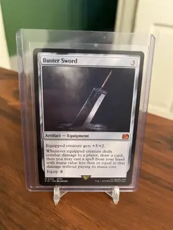 Buster Sword (M 0255) and Genji Glove (R 0258) Unplayed / Near Mint - Non-Foil - Image 2