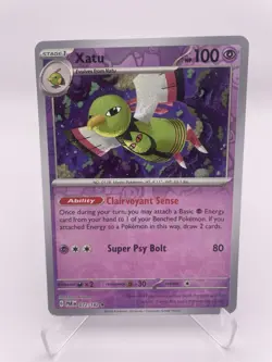 Xatu 072/182 Reverse Holo Pokemon TCG Paradox Rift NM - Image 1
