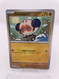 Clobbopus 112/191 - Pokemon TCG Surging Sparks Reverse Holo Common NM - Image 1