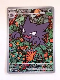 CARTE POKEMON FULL ART SPECTRUM MEP 027 MEGA EVOLUTION HOLO PROMO BLACK STAR FR - Image 1
