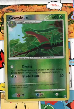 Pokemon TCG Grovyle 38/99 Reverse Holo Platinum: Arceus LP - Image 1