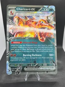Charizard ex 054/091 - Jumbo Lenticular Exclusive Promo SVP196 - Pokemon TCG - Image 1