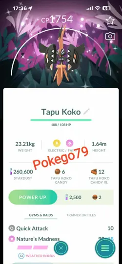 Pokemon Shiny Tapu Koko / Tapu Lele With Special Background - T.ra.d.e or P.T.C - Image 3