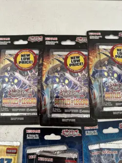 Yu-Gi-Oh! Sealed Booster Lot - 1st Ed - Legendary Duelist, Dark Crisis + More - Image 3