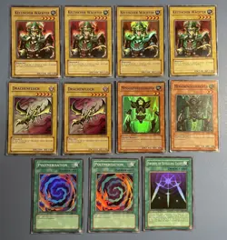 Yu-Gi-Oh! 11x LOB Super Rare K. Wachter, Drachenfluch, Polymerisation, etc OG - Image 1