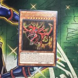 Yugioh! Slifer the Sky Dragon EGS1-EN001 Ultra Rare 1st Edition VLP - Image 1
