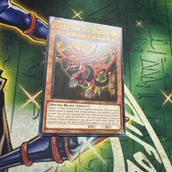 Yugioh! Slifer the Sky Dragon EGS1-EN001 Ultra Rare 1st Edition VLP - Image 2