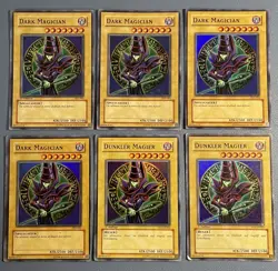 Yu-Gi-Oh! 6x Dark Magician / Dunkler Magier SYE 1.Edition / unl. Yugi Super Rare - Image 1
