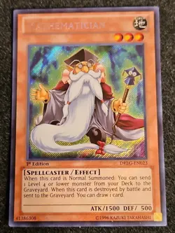 Mathematician - Dragons of Legend - DRLG-EN026 - Yu-Gi-Oh! - MP - FOIL - Image 1
