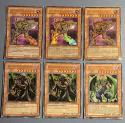 Yu-Gi-Oh! 6x Ultra Rare Elemental Hero Bladedge, Debilmazera YSD, TLM 1st Promo - Image 1
