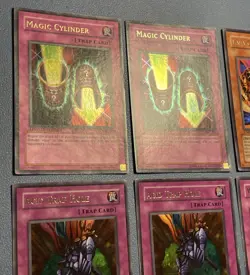 Yu-Gi-Oh! 6x Ultra Rare Magic Cylinder, Lava Golem, Acid Trap Hole etc Limited - Image 2