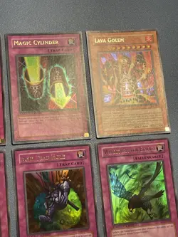 Yu-Gi-Oh! 6x Ultra Rare Magic Cylinder, Lava Golem, Acid Trap Hole etc Limited - Image 3
