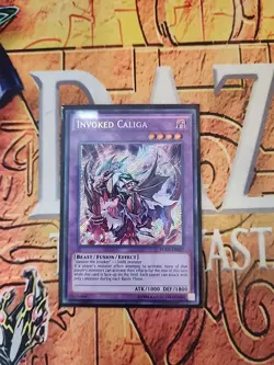 Invoked Caliga FUEN-EN027 Secret Rare NM Yugioh - Image 1