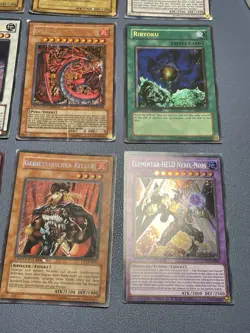 Yu-Gi-Oh! 9x Secret Rare Vorse-Plunderer, Uria, G. Ritter Promo Limited Edition - Image 5