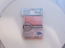 50 glossy small Red YUGIOH size DECK PROTECTORS CARD SLEEVES Ultra Pro - Image 2