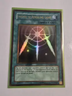 Swords of Revealing Light GLD1-EN030 Limited Edition Yu-Gi-Oh NM - Image 1