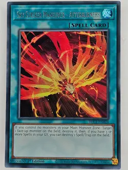 Yu Gi Oh - BLC1-EN024 Sky Striker Maneuver - Afterburners! Silver Ultra Rare - Image 1