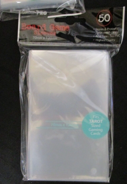 50 Ultra Pro Special Taro Sized 70 mm x 120 mm Board Game Gaming Card Sleeves - Image 1