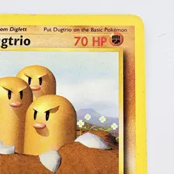 Pokemon TCG Dugtrio 19/102 1999 Base Set - Non Holo Rare Card MP - Image 4