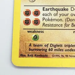 Pokemon TCG Dugtrio 19/102 1999 Base Set - Non Holo Rare Card MP - Image 5
