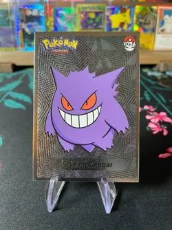 ??SHINING Gengar Non-TCG 2024 SHINY POKEMON Card Kanto Peru Foil NM?? - Image 1