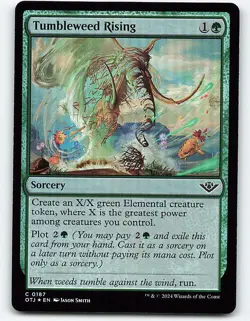 Tumbleweed Rising #187 foil Magic the Gathering Card - Image 1