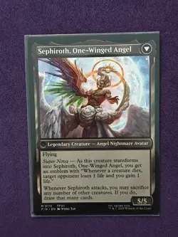 Sephiroth, Fabled SOLDIER (Regular, #0115, NM) Final Fantasy (FIN), MTG - Image 2