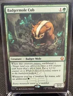 Magic The Gathering - Avatar: The Last Airbender-Badgermole Cub Mythic Non-Foil - Image 1