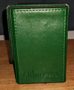 Magic the Gathering MtG 2010 Ultra Pro Mana Flip Box Green Deckbox Double Magnet - Image 2