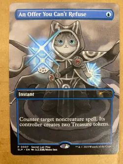 MTG 1x An Offer You Can't Refuse # 7 Secret Lair Showdown Magic Gathering x1 NM - Image 1