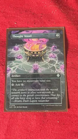 MTG Thought Vessel (Borderless) - Commander: The Lost Caverns of Ixalan (LCC) - Image 1