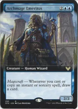 Archmage Emeritus (Near Mint NM) MTG: Strixhaven - Image 1