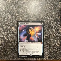 MTG The Soul Stone Marvel's Spider-Man Regular Mythical Rare CCG TCG - Image 1