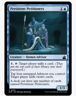 Persistent Petitioners - MTG RVR Ravnica Remastered - NM/MINT - Image 1