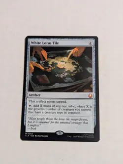 White Lotus Tile - MTG Avatar The Last Airbender - Image 1