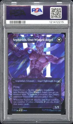 2025 #0527 SEPHIROTH, FABLED SOLDIER/SEPHIROTH, ONE-WINGED ANGEL PSA 10 - Image 2
