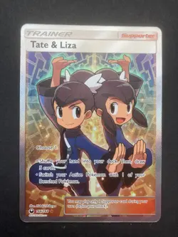 Pokemon TCG Tate & Liza Trainer 166/168 Celestial Storm Near Mint - Image 1