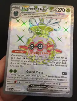 Forretress ex 230/198 Paldea Evolved ULTRA RARE HOLO Pokemon Card PACK FRESH - Image 3